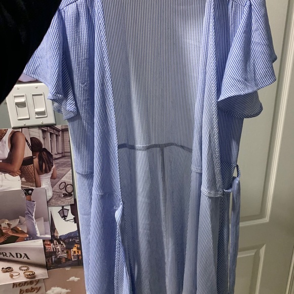 Wrap dress light blue - Picture 5 of 5